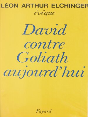 cover image of David contre Goliath aujourd'hui